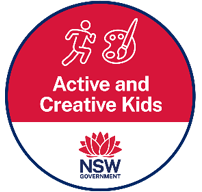 Active Kids and Creative Kids Logo